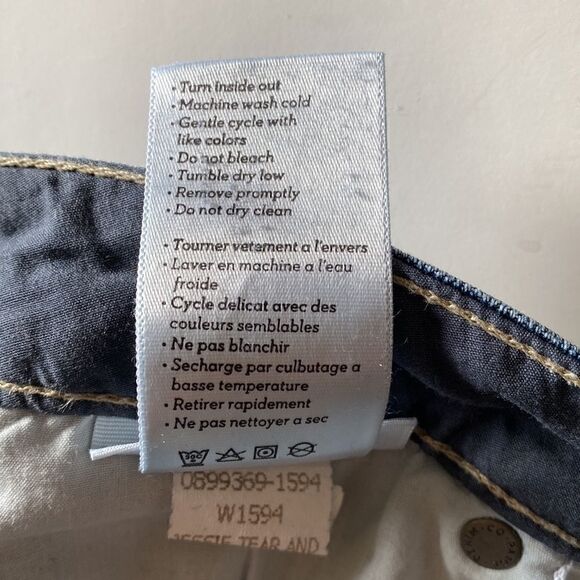 Paige Skyline Ankle Peg Jessie Jeans Distressed Size 26 - Picture 11 of 11